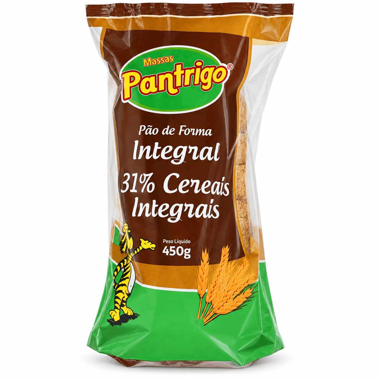 Embalagem de Pão de Forma Integral 450g