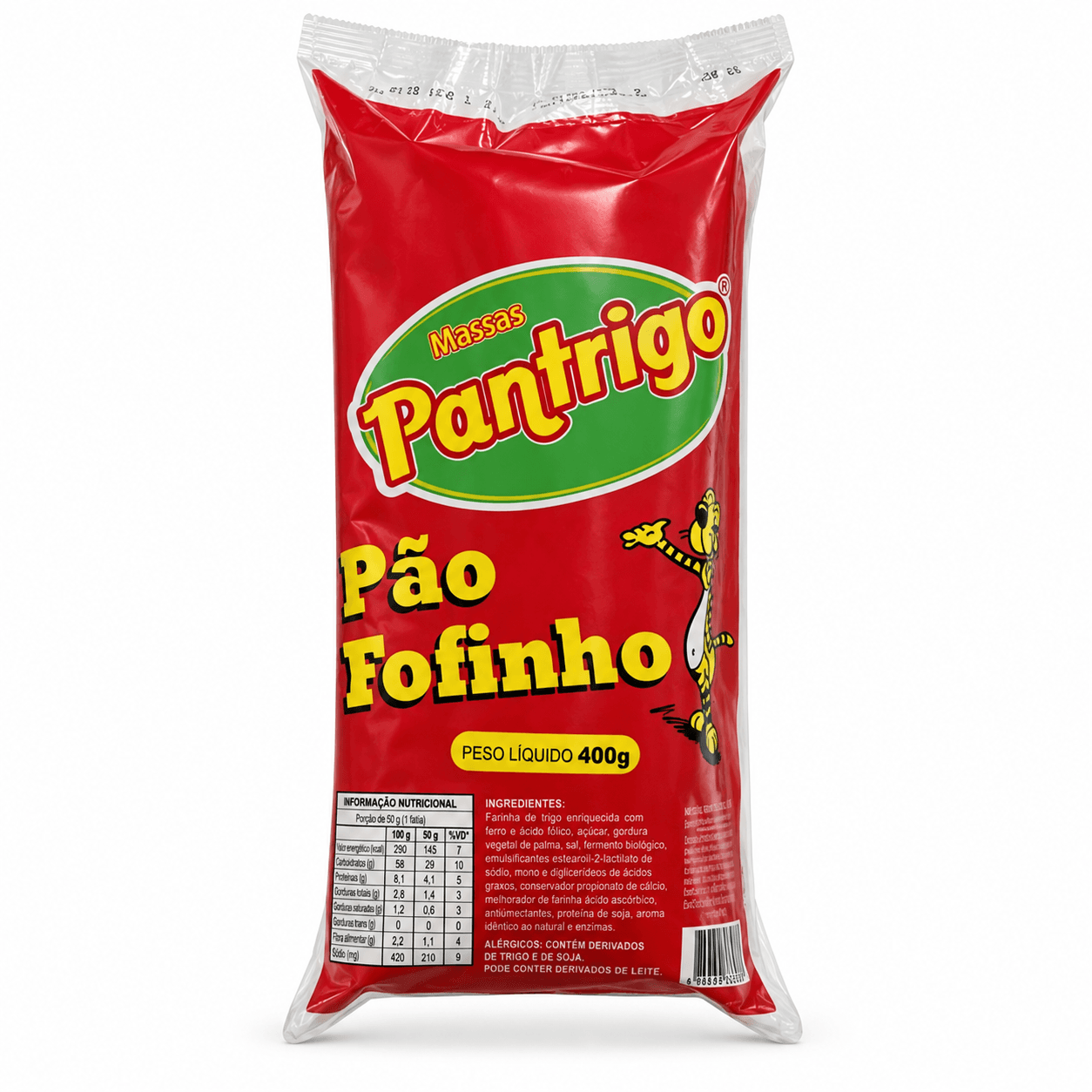 Embalagem de Pão Fofinho 400g