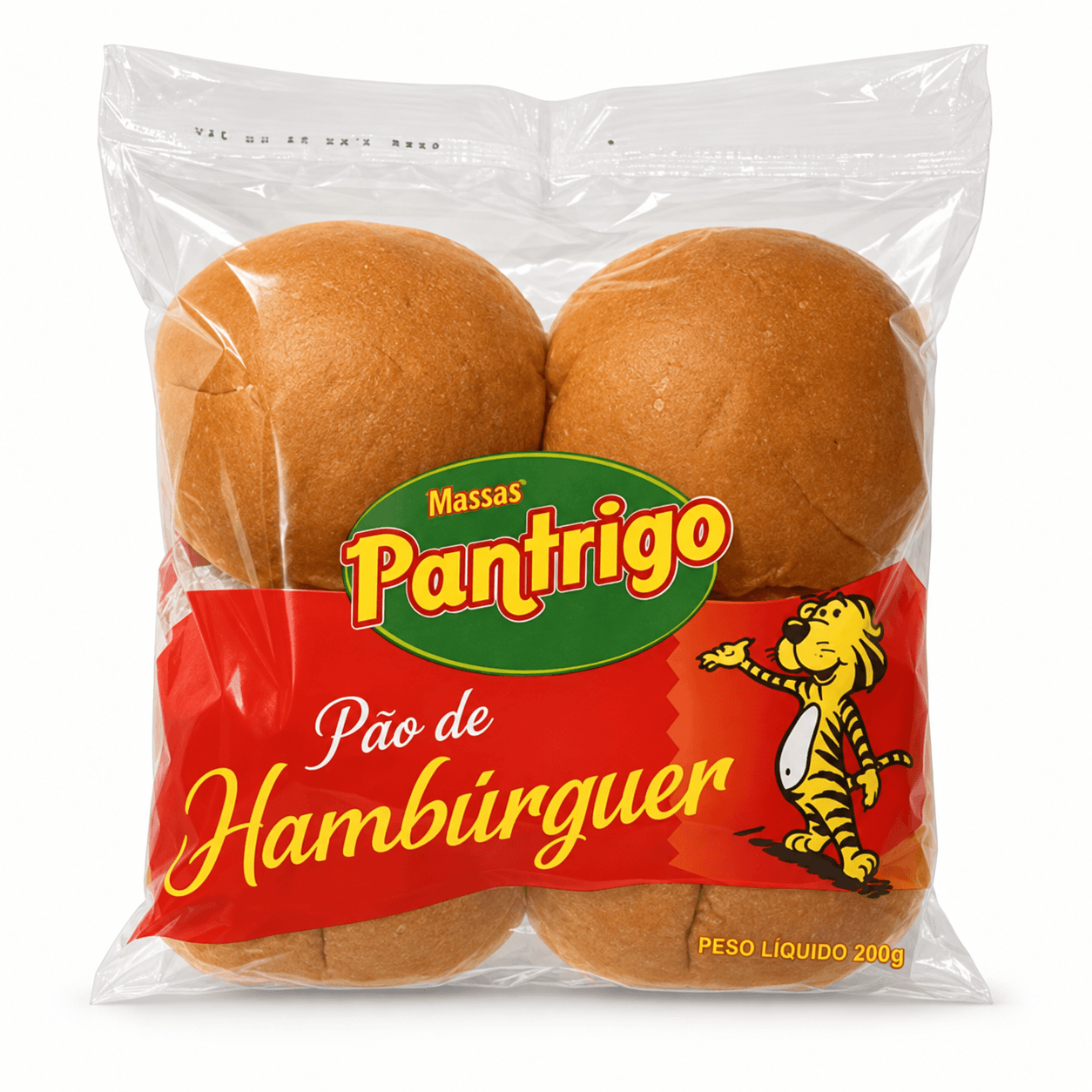 Embalagem de Pão de Hambúrguer 280g
